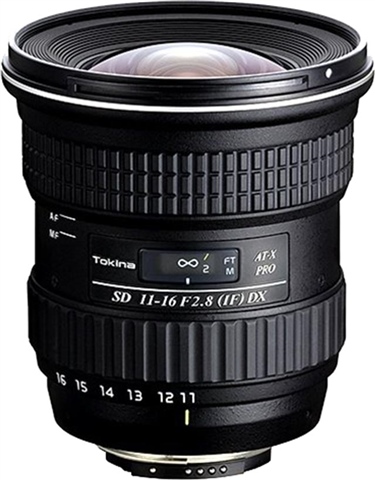 Tokina 11-16mm AT-X116 PRO DX F/2.8 (Can) - CeX (UK): - Buy, Sell